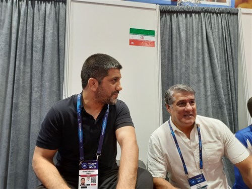 حضور یکی از قهرمانان بزرگ کشتی ایران در بلگراد